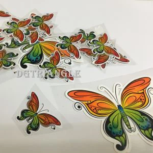 মাল্টি-রঙ ফ্ল্যাট সিলিকন তাপ স্থানান্তর স্টিকার