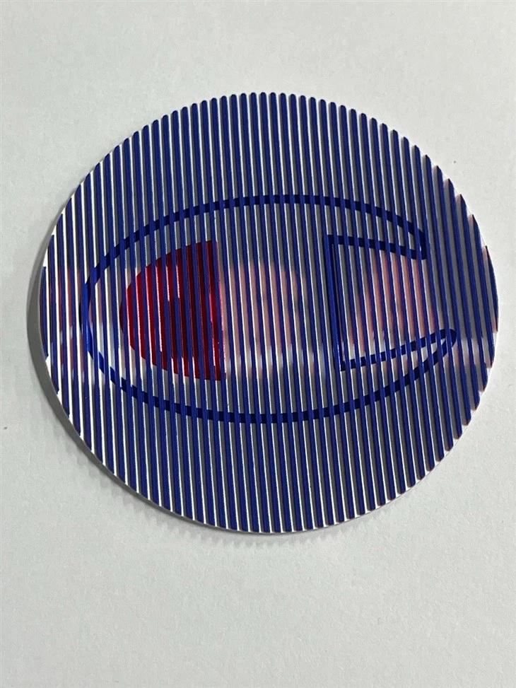 3D Raster Effect Silicone Heat Transfer Label For Clothes